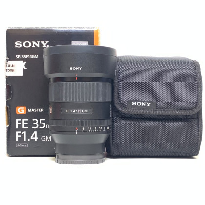 [USED] Sony FE 35mm F1.4 GM Lens (Sony MY WTY 04/2027, 99% Like New with Box)