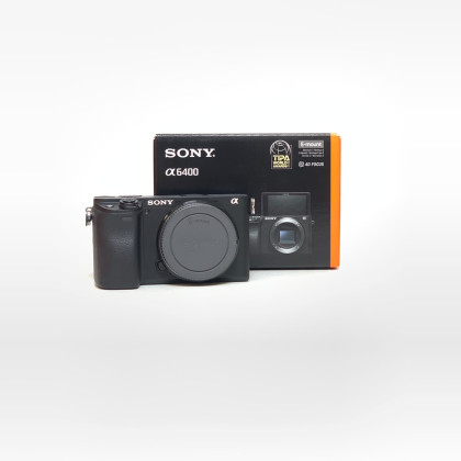 [USED] Sony A6400 Body Only (SC 6K+ Only, Sony MY Wty Until Feb/2027, 98% Like New with Box)