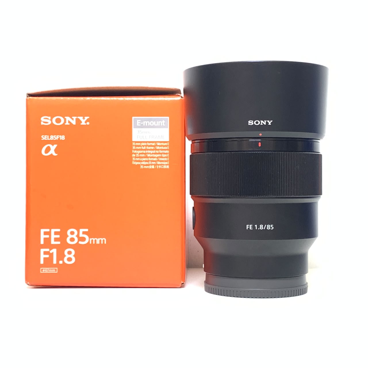 [USED] Sony FE 85mm F1.8 Lens (99% Like New with Box) — [USED] Sony FE 85mm f1.8 Lens