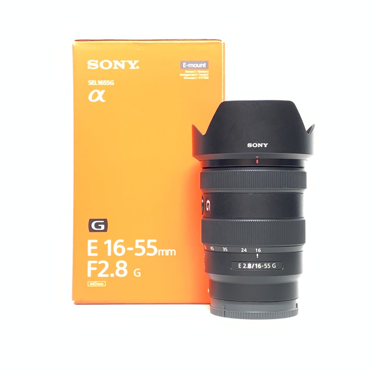[USED] Sony E 16-55mm F2.8 G Lens (98% Like New With Box) — [USED] Sony E 16-55mm F2.8 G Lens