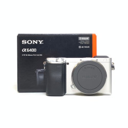 [USED] Sony A6400 Body (Silver) (SC 3K Only, 99% Like New With Box)