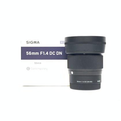 [USED] Sigma 56mm f1.4 DC DN Contemporary Lens for Sony E (98% Like New With Box)