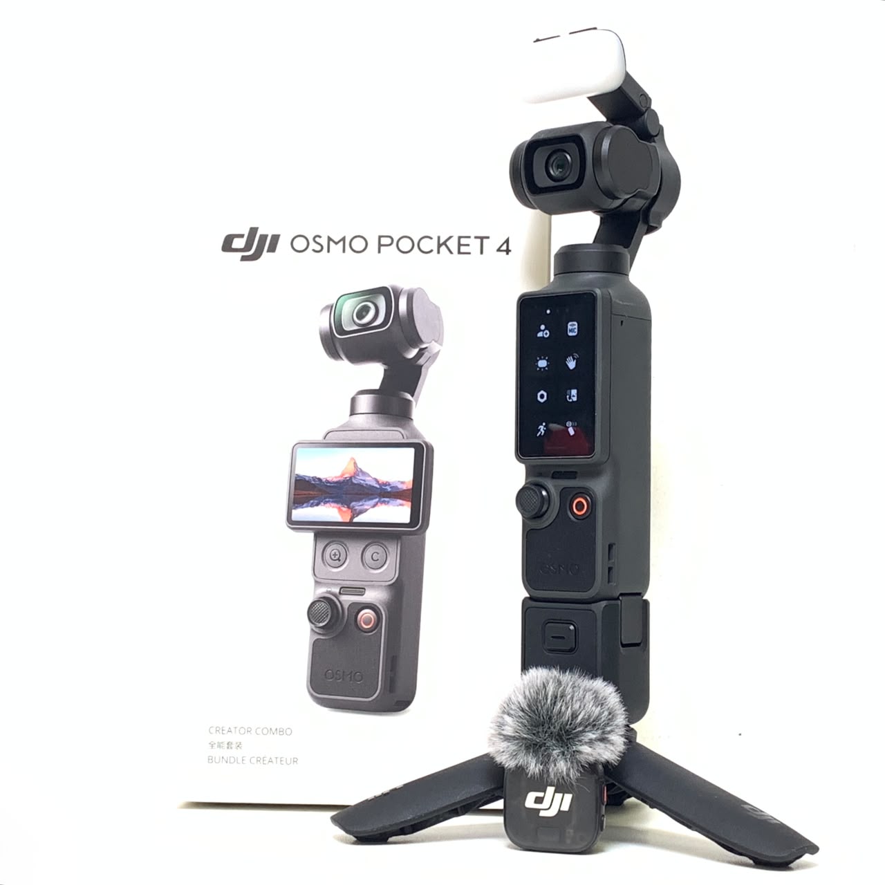 [USED] DJI OSMO Pocket 4  (Creator Combo) (DJI Wty 8/2027, 99% Like New with Box) — [USED] DJI Osmo Pocket 4 Creator Combo