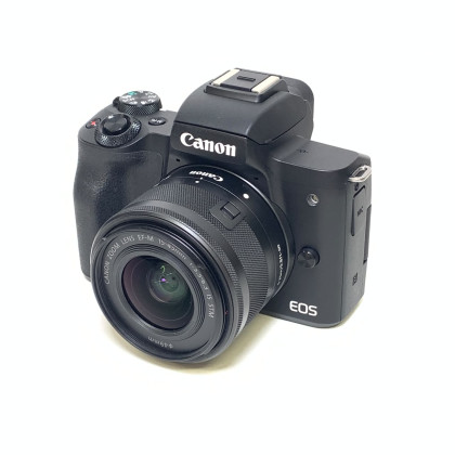 [USED] Canon EOS M50 Kit 15-45mm Lens (SC 14k , 98% Like New)