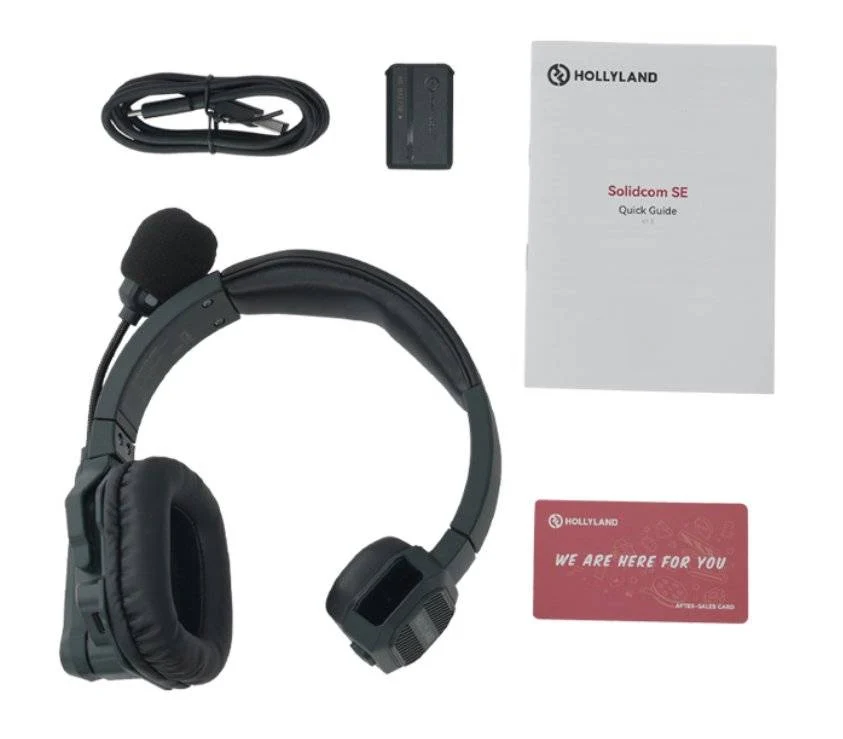 Hollyland Solidcom SE 1.9G - Slave Headset — Hollyland Solidcom SE 1.9G - Slave Headset