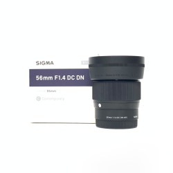 [USED] Sigma 56mm f1.4 DC DN Contemporary Lens for Sony E (98% Like New With Box)