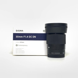 [USED] Sigma 30mm F1.4 DC DN C Lens for Sony E-Mount (98% Like New With Box)