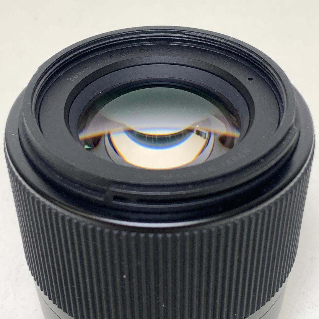 [USED] Sigma 30mm F1.4 DC DN C Lens for Sony E-Mount (98% Like New With Box) — [USED] Sigma 30mm F1.4 DC DN C Lens for Sony E-Mount