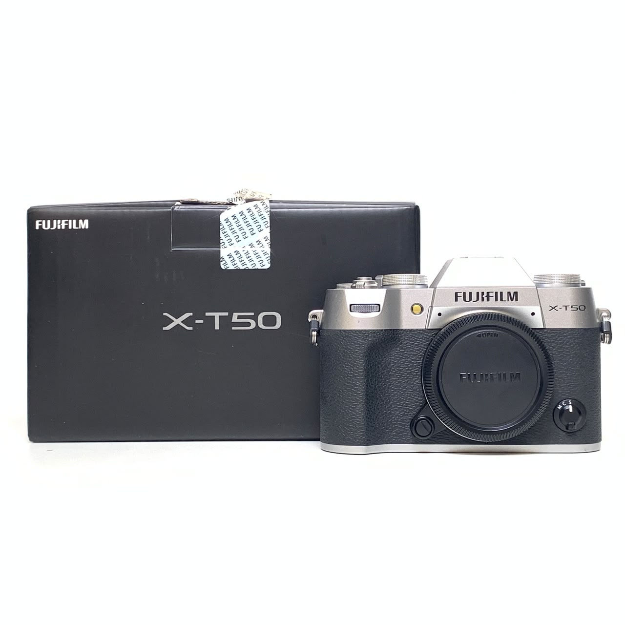 [USED] FUJIFILM X-T50 Body Only (SC 10K, 97% Like New With Box) — [USED] Fujifilm X-T50 Mirrorless Camera (Silver)