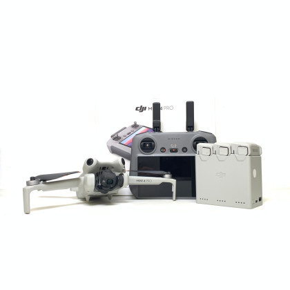 [USED] DJI Mini 4 Pro Fly More Combo with RC 2 Remote (Avg Cycle 30+, 97% Like New with Box)