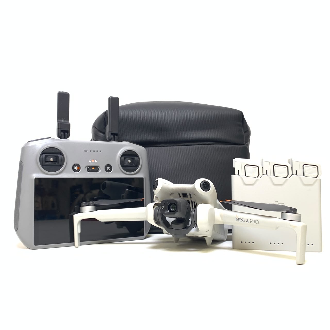 [USED] DJI Mini 4 Pro Fly More Combo with RC 2 Remote (Avg Cycle 30+, 97% Like New with Box) — [USED] DJI Mini 4 Pro Drone Fly More Combo with RC 2 Controller