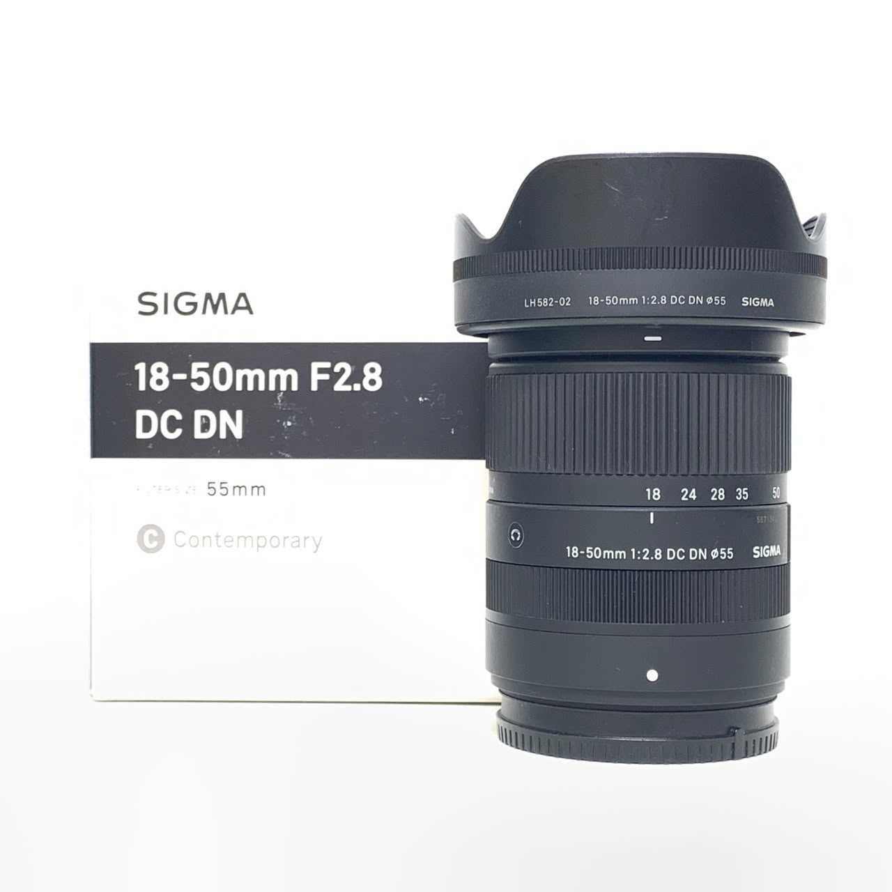 [USED] Sigma 18-50mm F2.8 DC DN Contemporary Lens for FUJIFILM X Mount (98% Like New With Box) — USED Sigma 18-50mm F2.8 DC DN Contemporary Lens Fuji FX