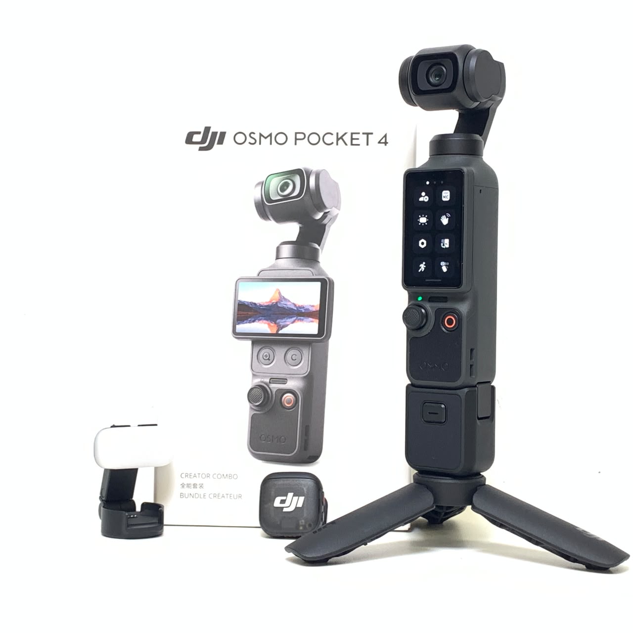 [USED] DJI OSMO Pocket 4  (Creator Combo) (DJI My Wty Until JULY/2027, 99% Like New With Box) — [USED] DJI Osmo Pocket 4 Creator Combo