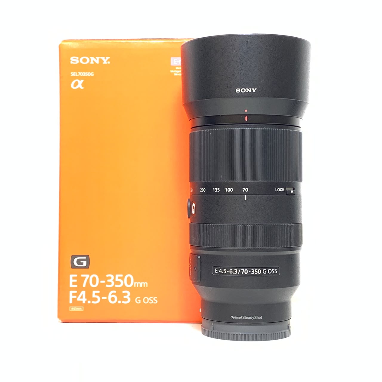 [USED] Sony E 70-350mm F4.5-6.3 G OSS Lens (97% Like New with Box) — [USED] Sony E 70-350mm F4.5-6.3 G OSS Lens