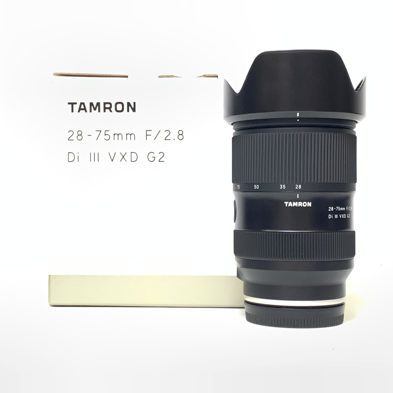 [USED] Tamron 28-75mm F2.8 Di III VXD G2 Lens for Sony FE (98% Like New with Box) — [USED] Tamron 28-75mm F2.8 Di III VXD G2 for Sony E Fullframe