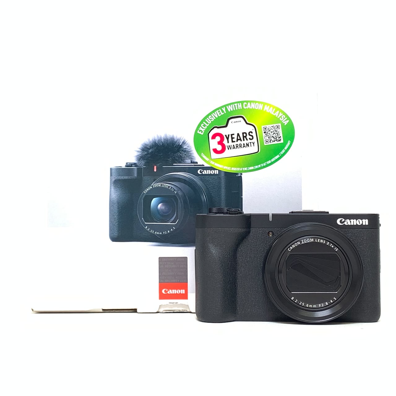 [USED] Canon PowerShot V1 Digital Camera (Canon MY WTY 7/2029, 99% Like New with Box) — [USED] Canon PowerShot V1 Digital Point and Shoot Camera