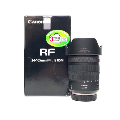 [USED] Canon RF 24-105mm f4 L IS USM Lens (97.5% Like New With Box)