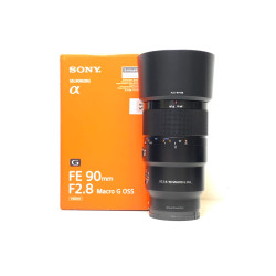 [USED] Sony FE 90mm F2.8 Macro G OSS Lens (99% Like New With Box)