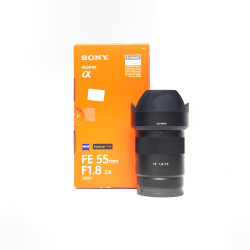 [USED] Sony Sonnar T* FE 55mm F1.8 ZA Lens (97% Like New With Box)