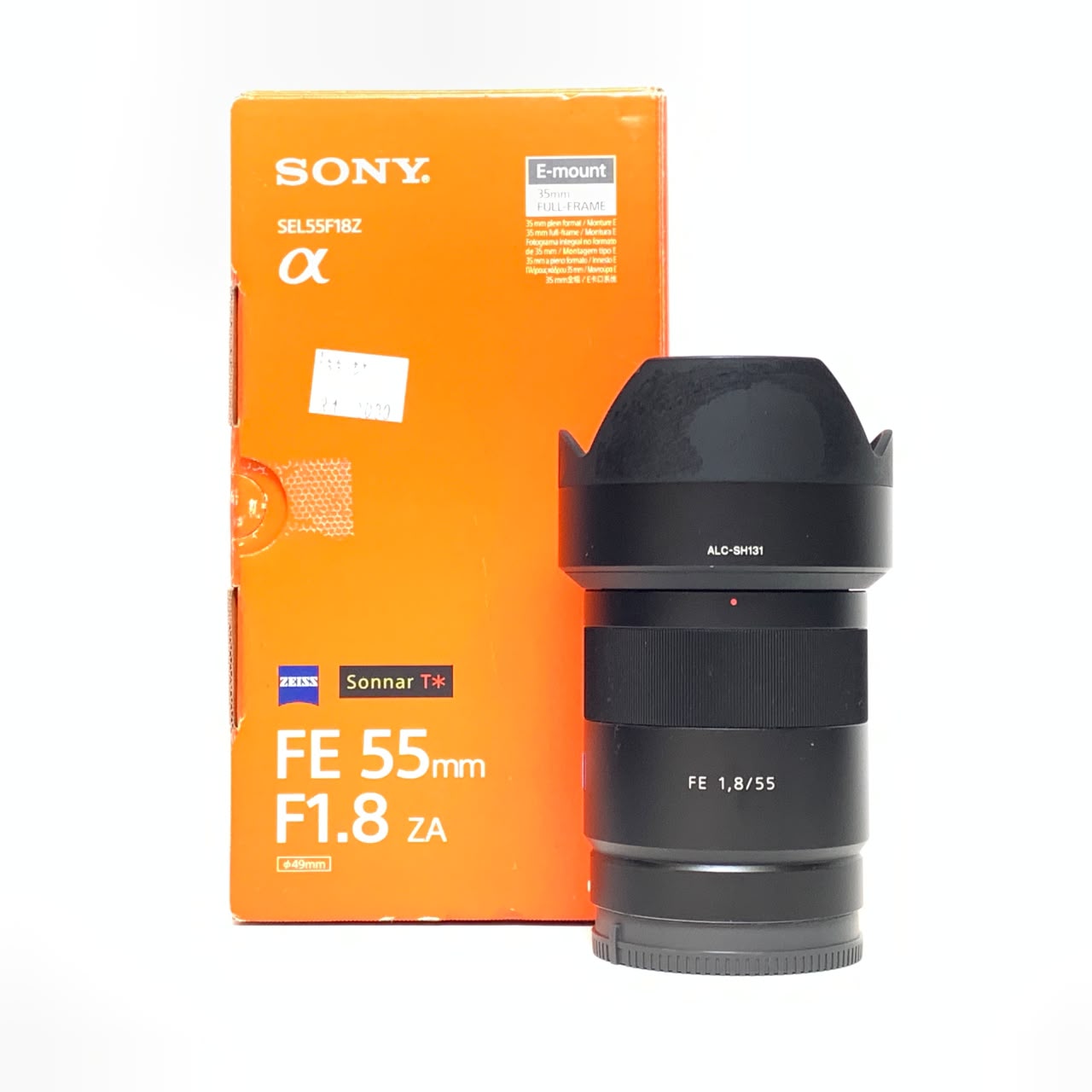[USED] Sony Sonnar T* FE 55mm F1.8 ZA Lens (97% Like New With Box) — [USED] Sony Sonnar T* FE 55mm f1.8 ZA Lens