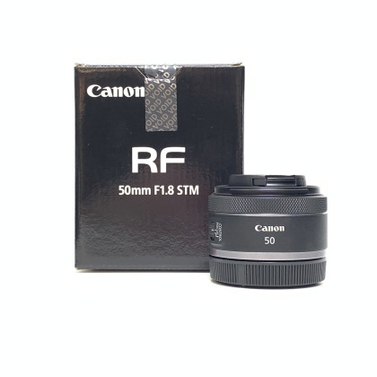 [USED] Canon RF 50mm F1.8 STM Lens (98% Like New With Box)
