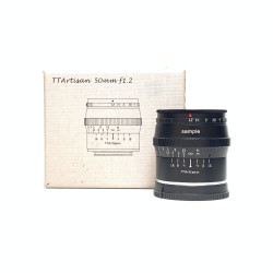 [USED] TTArtisan 50mm F1.2 Lens for APS-C Sony E Mount (99% Like New With Box)