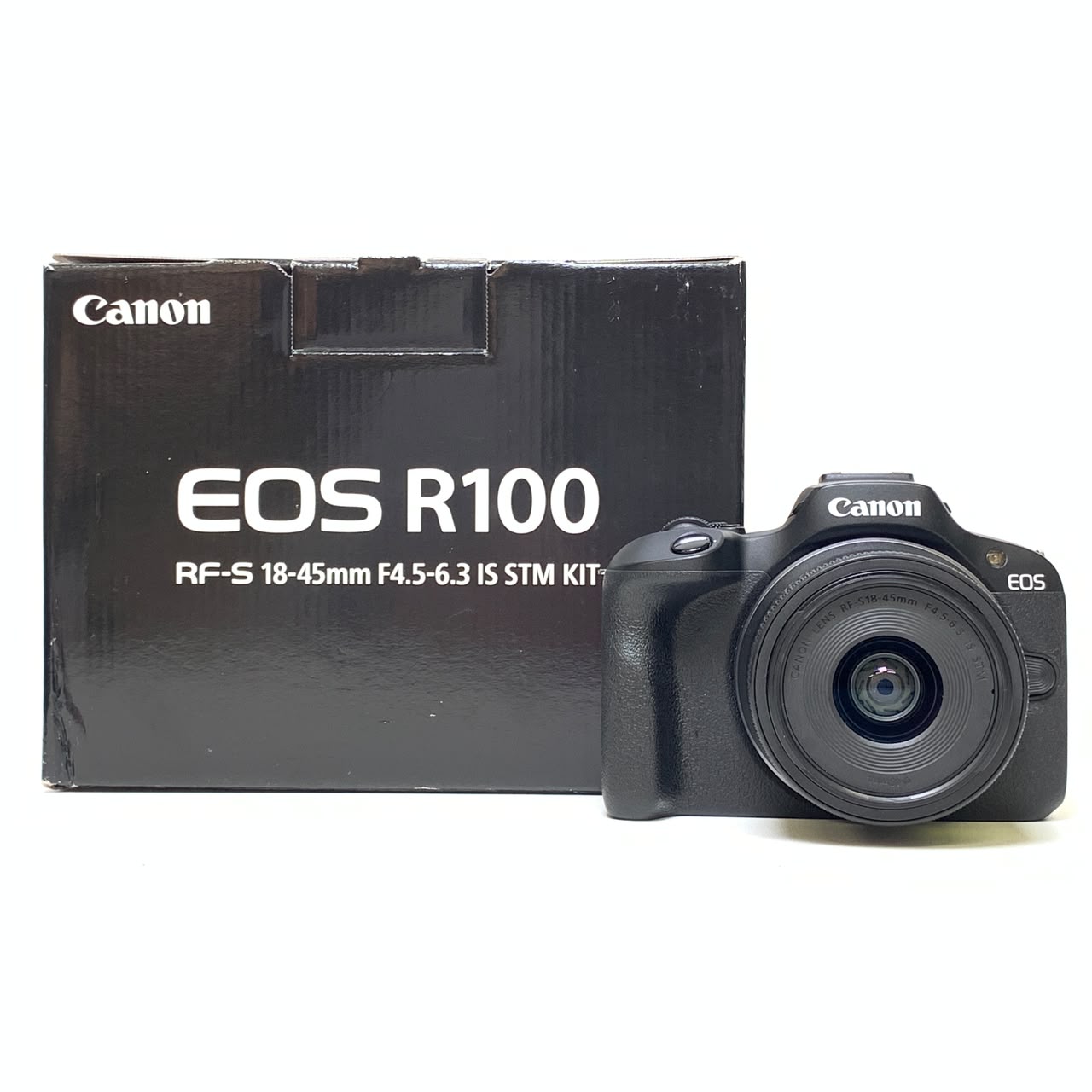 [USED] Canon EOS R100 Kit 18-45mm Lens (SC 16K, 98% Like New With Box) — [USED] Canon EOS R100 with 18-45mm Lens