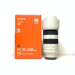 [USED] Sony FE 70-200mm F4 Macro G OSS II Lens (Sony My Wty Til MAY 2028,99% Like New with box)