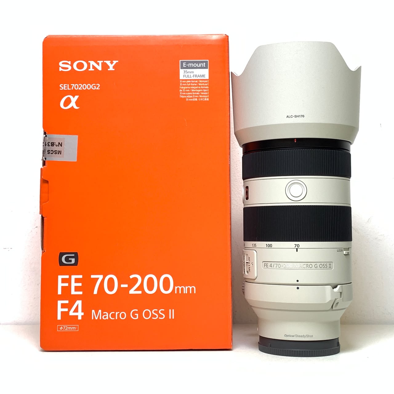 [USED] Sony FE 70-200mm F4 Macro G OSS II Lens (Sony My Wty Til MAY 2028,99% Like New with box) — [USED] Sony FE 70-200mm F4 Macro G OSS II Lens