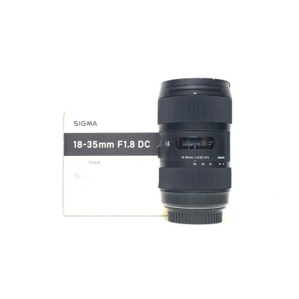 [USED] Sigma 18-35mm f1.8 DC HSM Art Lens For Canon EF-S Mount (92% Like New with Box)