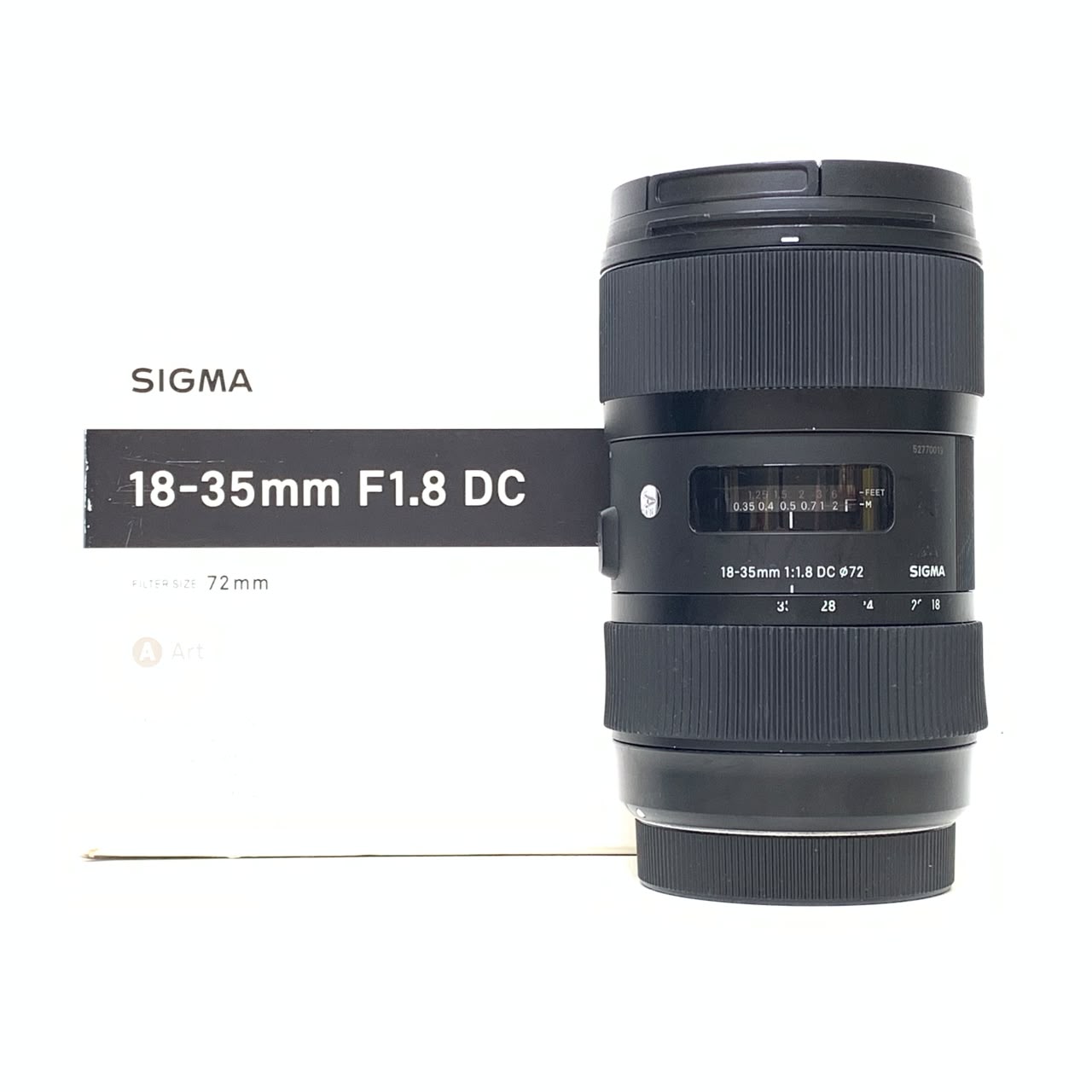 [USED] Sigma 18-35mm f1.8 DC HSM Art Lens For Canon EF-S Mount (92% Like New with Box) — [USED] Sigma 18-35mm f1.8 DC HSM Art Lens for Canon