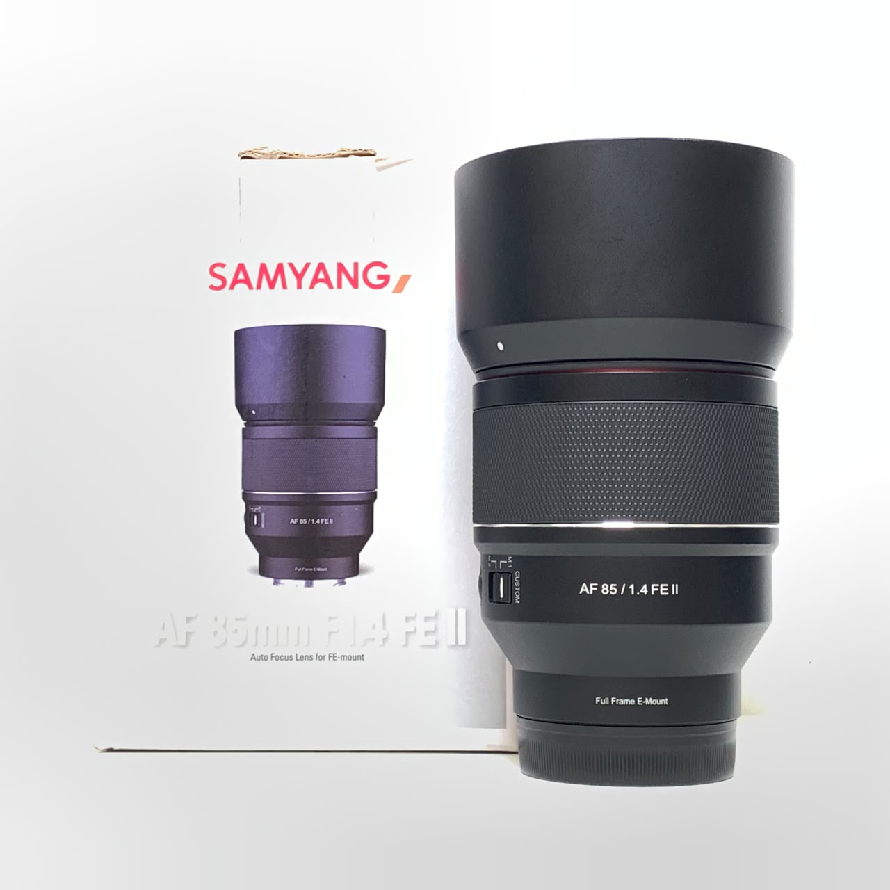 [USED] Samyang AF 85mm f1.4 II FE for Sony E-Mount (97% Like New with Box) — [USED] Samyang AF 85mm F1.4 FE Lens for Sony E