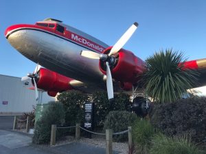 mcDonlads plane taupo