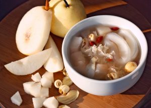 Sea Coconut & White Fungus Sweet Soup