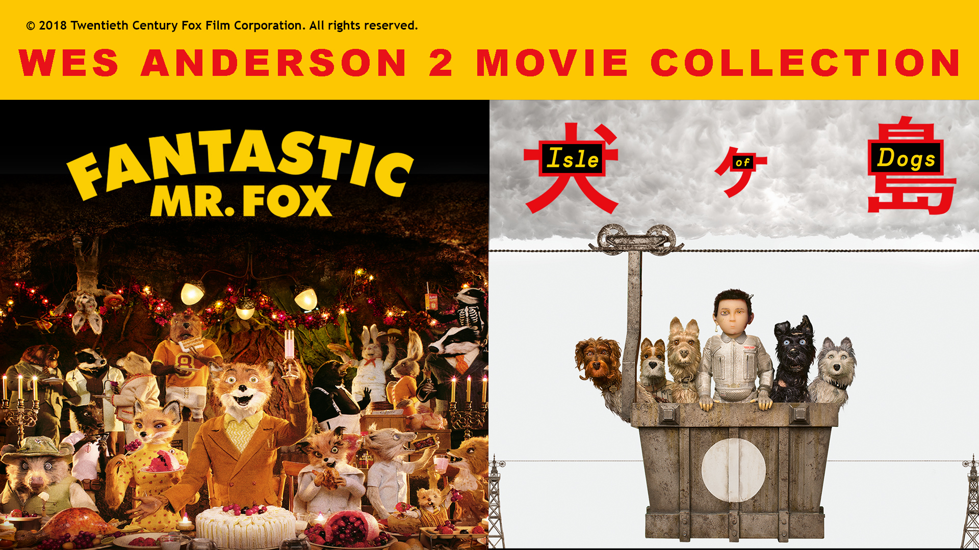 Demand VOD WES ANDERSON S 2 MOVIE COLLECTION