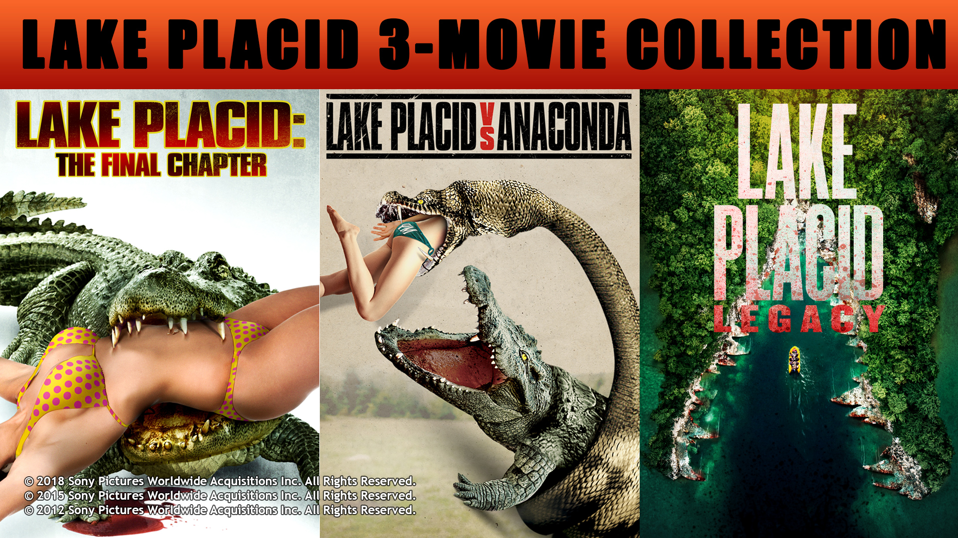 LAKE PLACID: 3-MOVIE COLLECTION