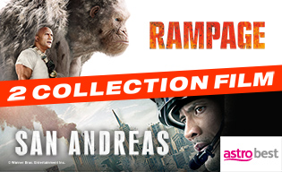 RAMPAGE & SAN ANDREAS 2-MOVIE COLLECTION