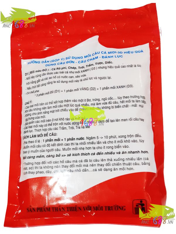 Mồi câu cá D1