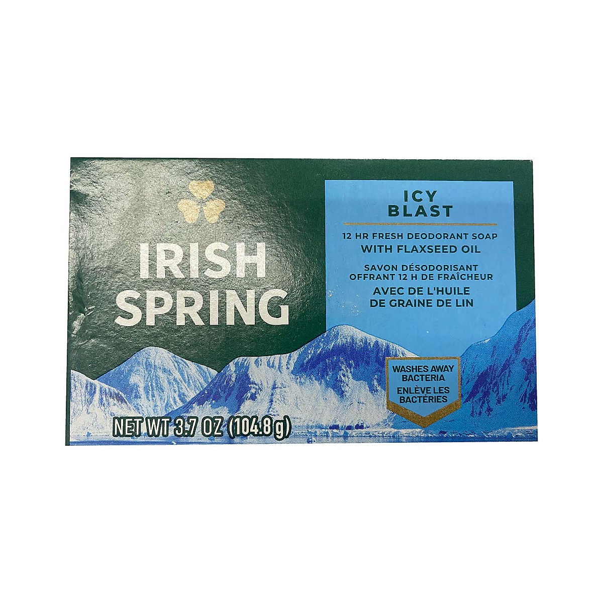 Irish Spring Icy Blast Deodorant Soap 3.7oz