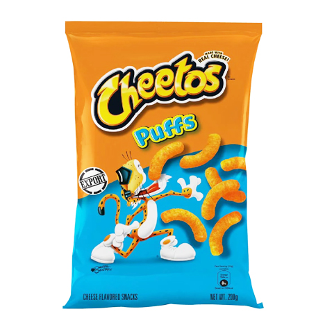 Cheetos Corn Puffs Cheese Flavored Snack