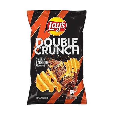 Double Crunch Smokin Barbecue Potato Chips