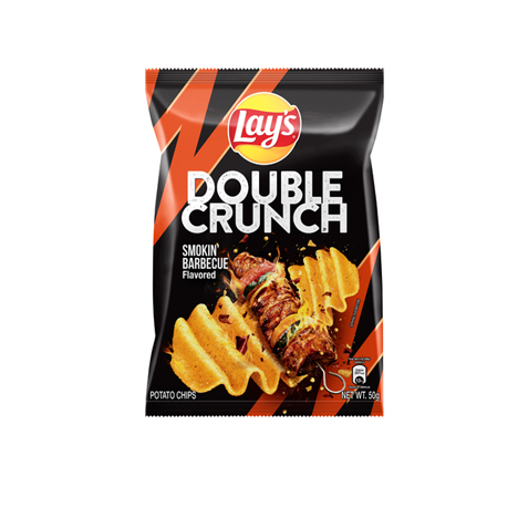 Double Crunch Smokin' Barbecue Flavored