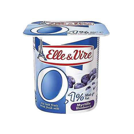 Yogurt 0.1% Fat Myrtille Blueberry