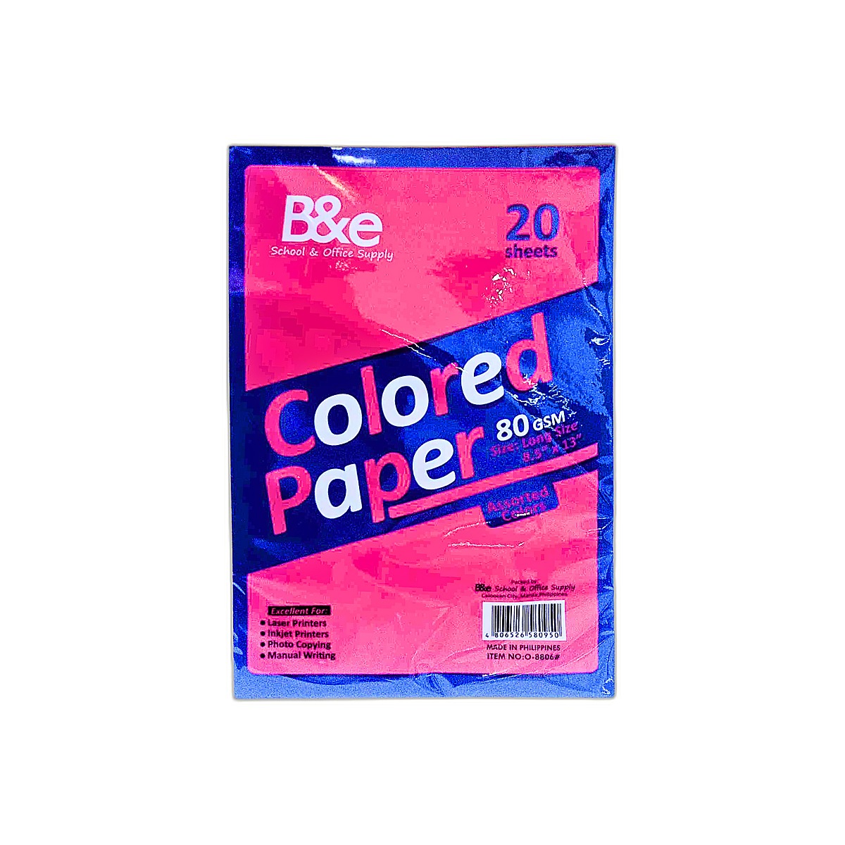 Slt Colored Paper Long 20'