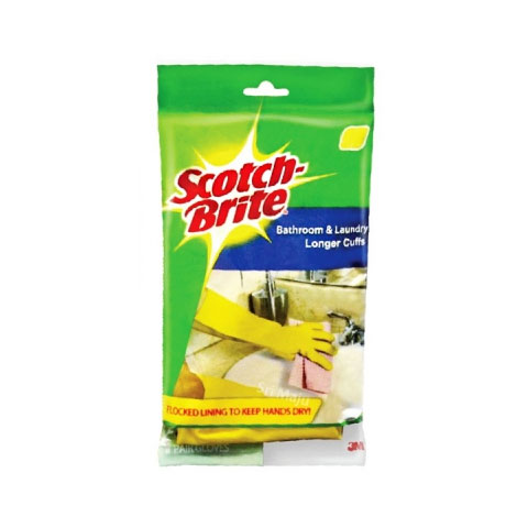 Scotch Brite Bathroom and Laundry Gloves Small