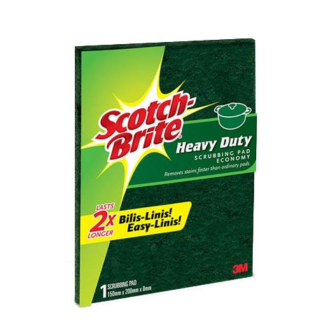 Scotch Brite Heavy Duty Scrub Pad Economy