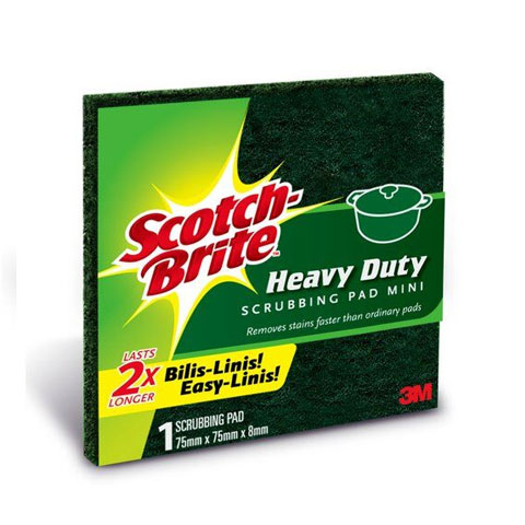 Scotch Brite Heavy Duty Scrub Pad Mini