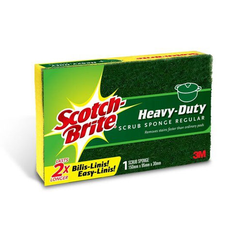Scotch Brite Heavy Duty Scrub Sponge Regular