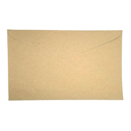 Brown Envelop Long 1pc