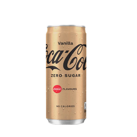 Vanilla Zero Sugar in Can Pack / Box